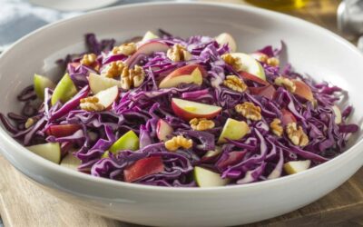 Ensalada Tibia de Lombarda y Manzana